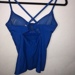 Athleta bathing suit top in royal blue NWOT